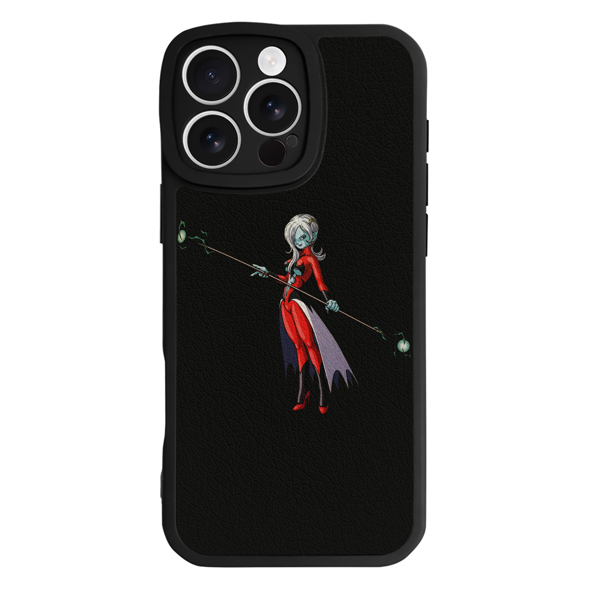（画像用） ドラゴンボール DRAGON BALL 【iPhone 16シリーズ対応】シリコンスマホケース（レザー調） 材質：シリコン